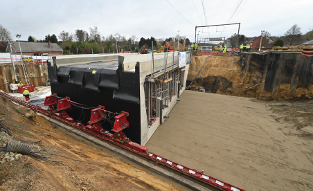 Nieuwe tunnel langestraat.
